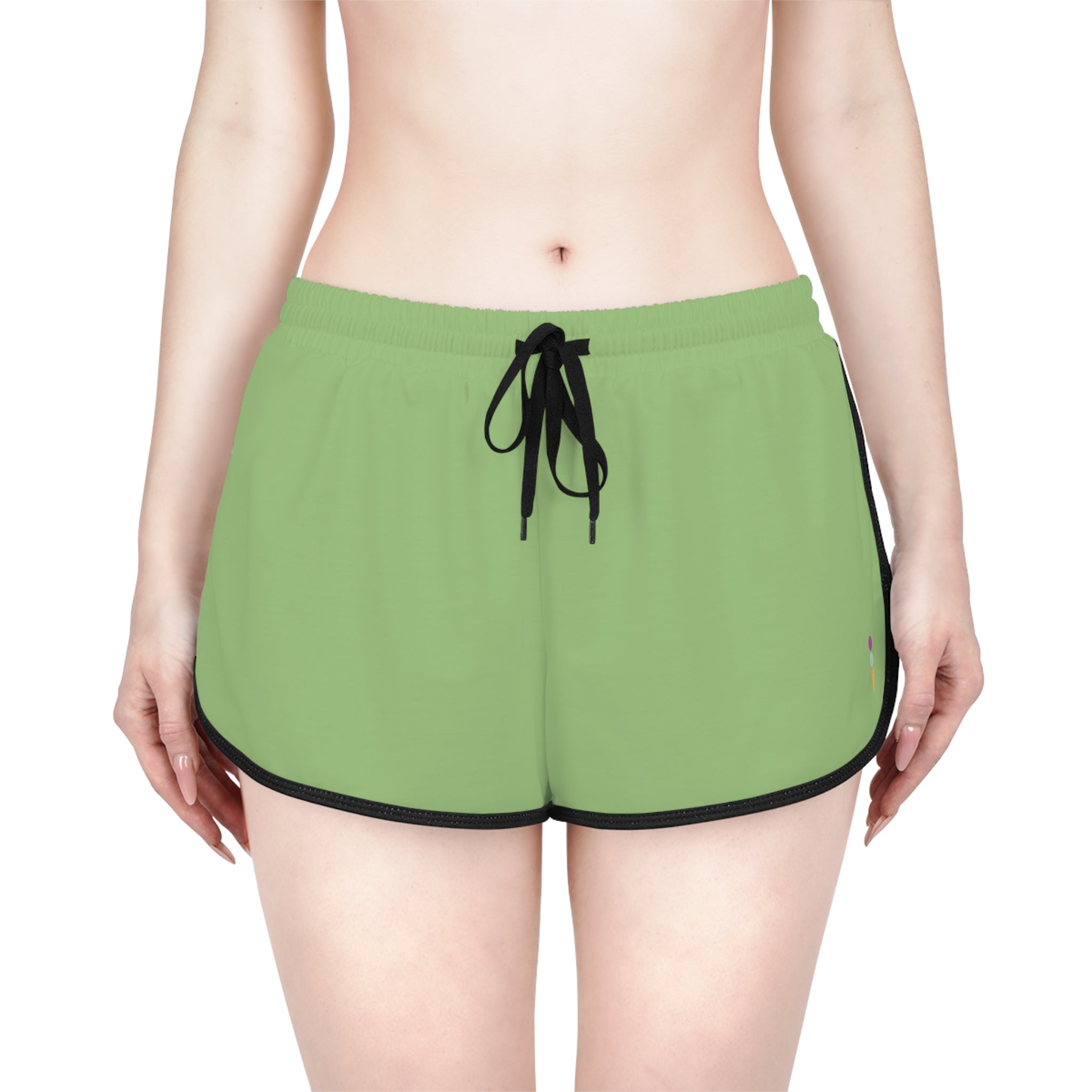 Relaxed Shorts - Signature Scoops Logo, GWear Retro Shorts in "Menta" Color