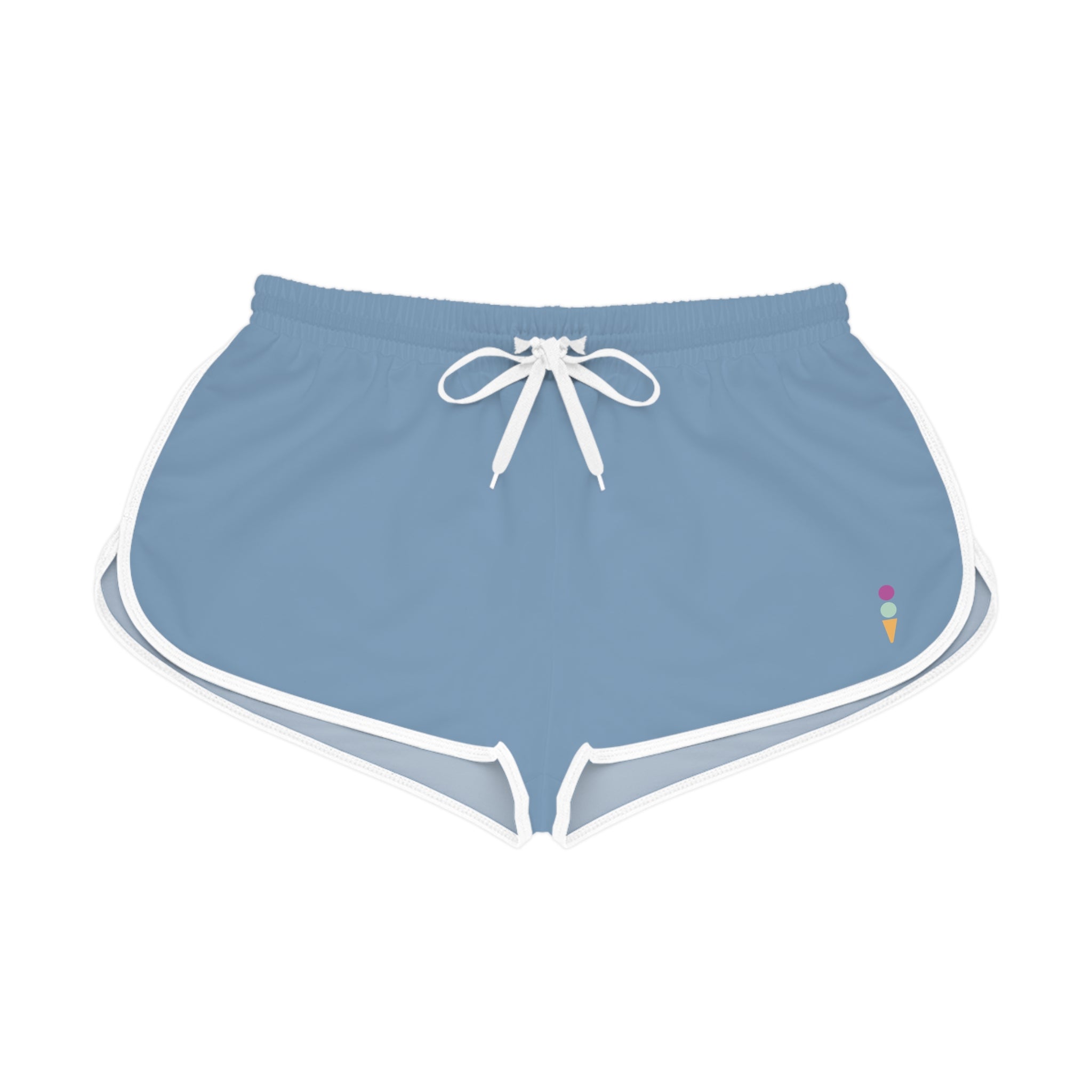 Relaxed Shorts - Signature Scoops Logo, GWear Retro Shorts in "Mirtillo" Color