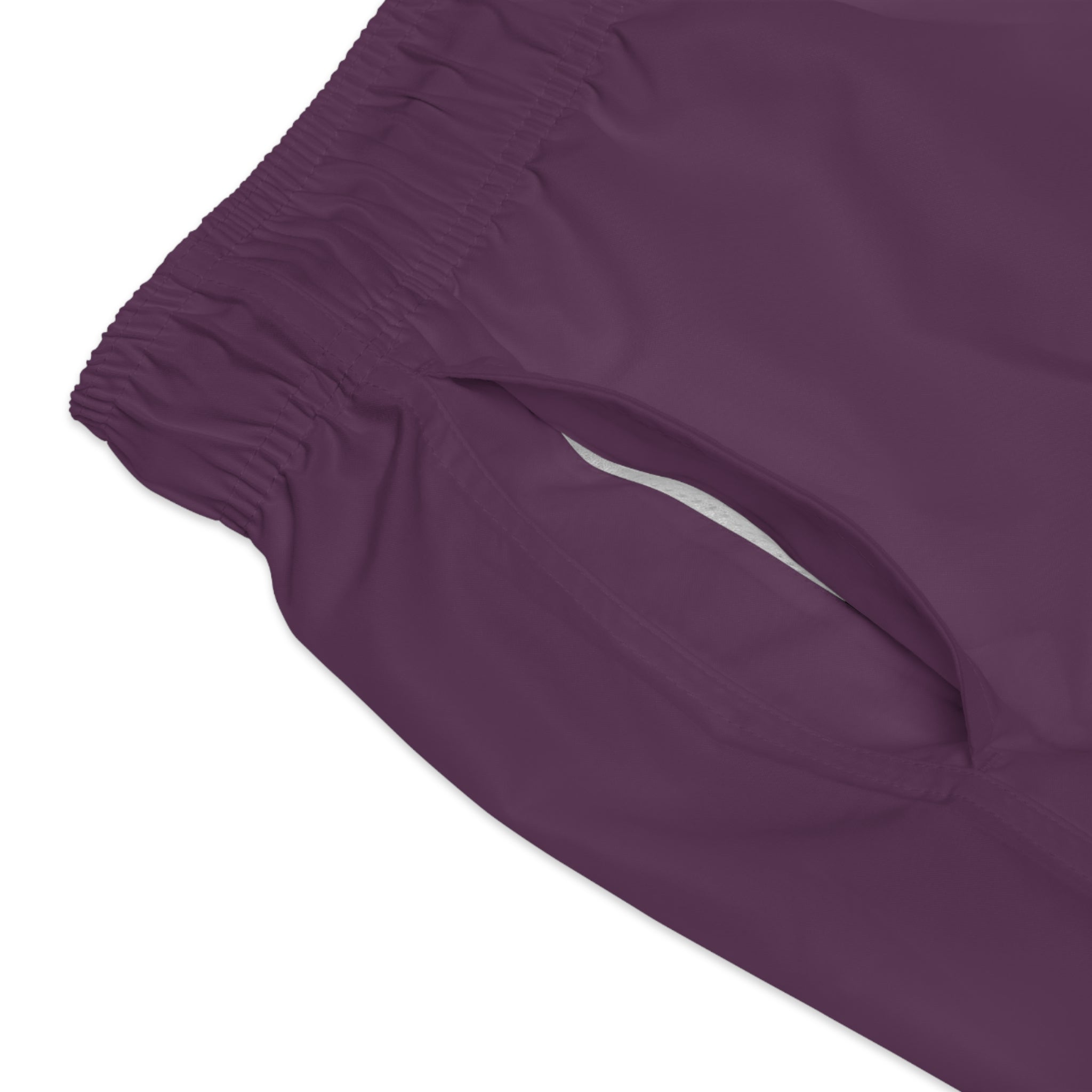 Stylish Signature Men's Swim Shorts, Subtle Colour of "Frutti di bosco" Flavour. - Designed in Italy