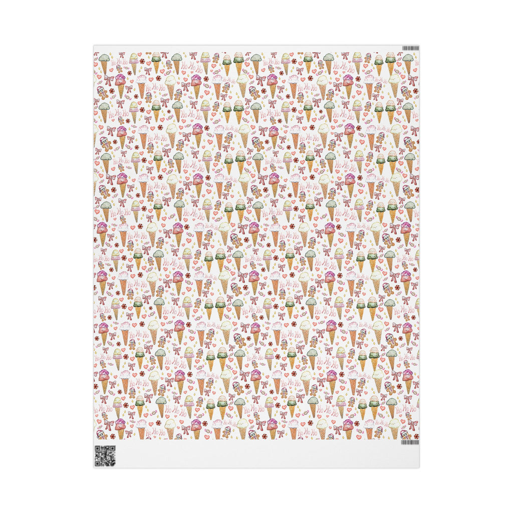 Gelato Christmas wrapping Paper
