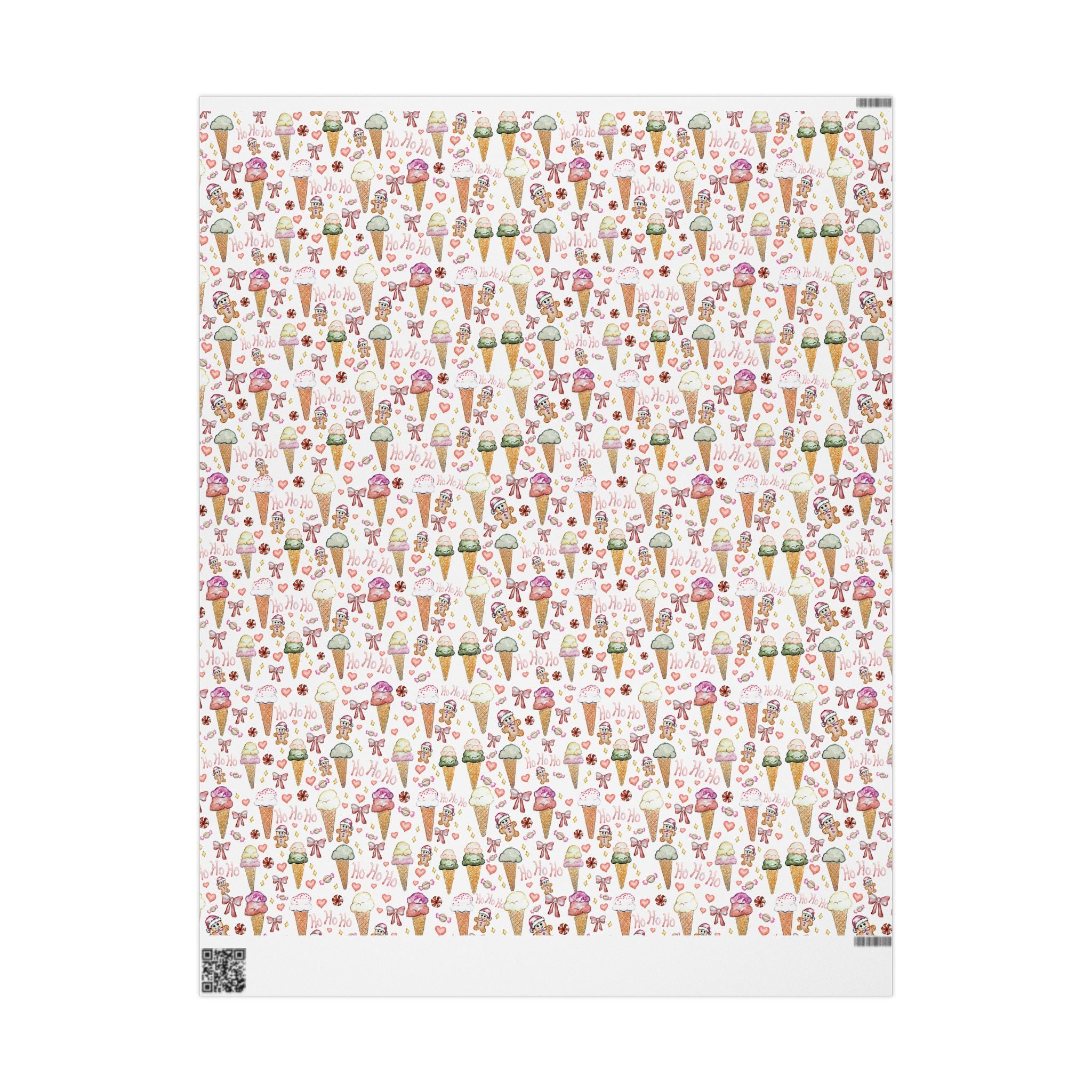 Gelato Christmas wrapping Paper