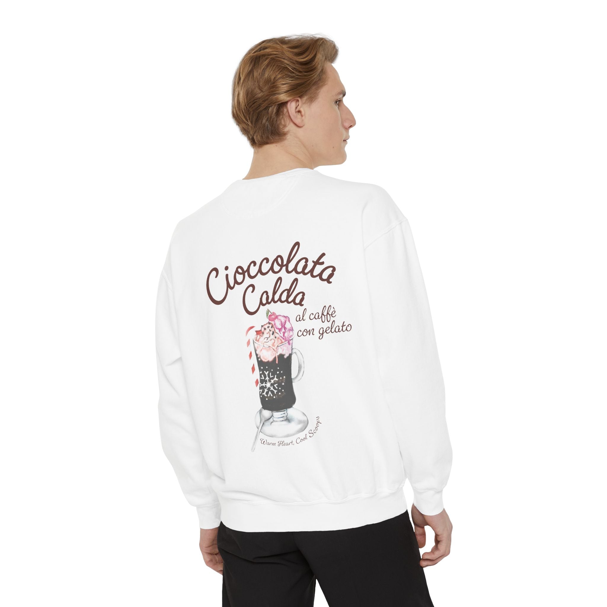Cioccolata Calda Al Caffe Con Gelato Unisex Sweatshirt
