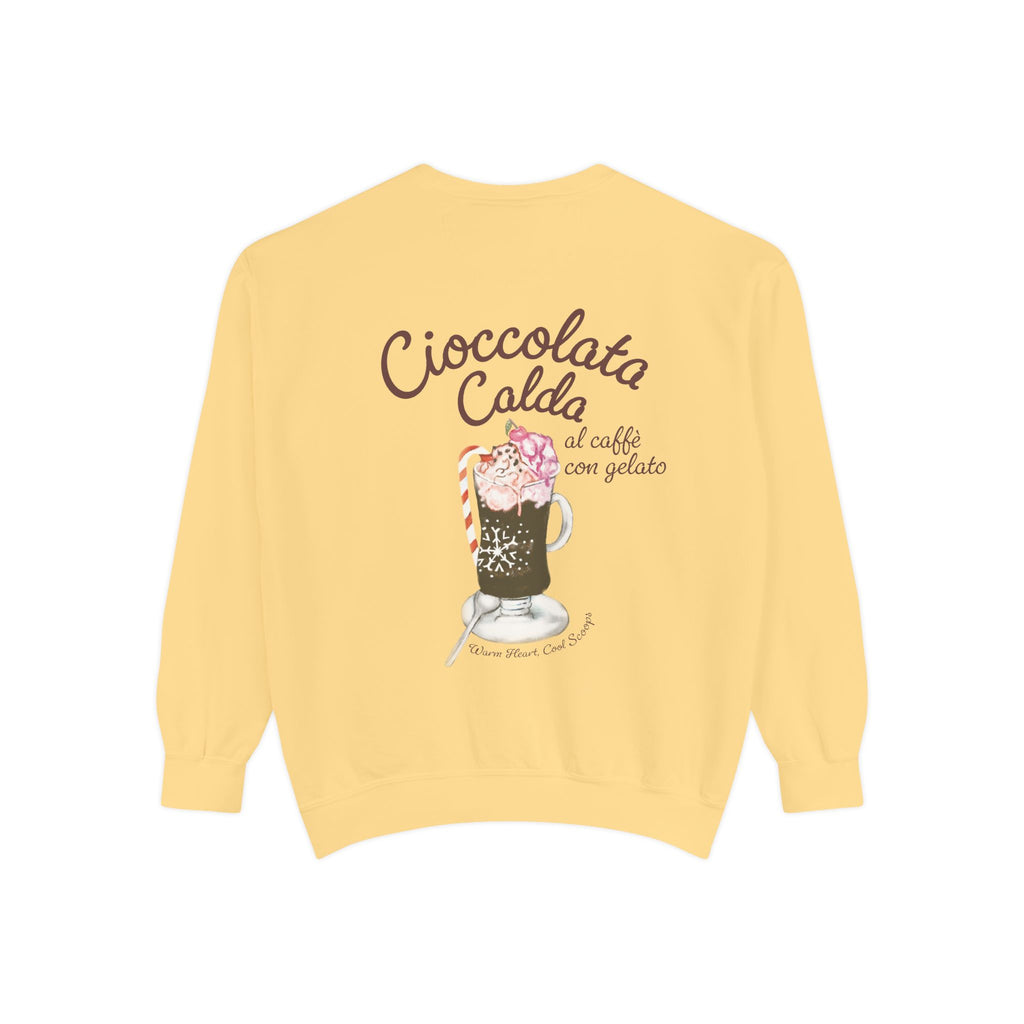 Cioccolata Calda Al Caffe Con Gelato Unisex Sweatshirt