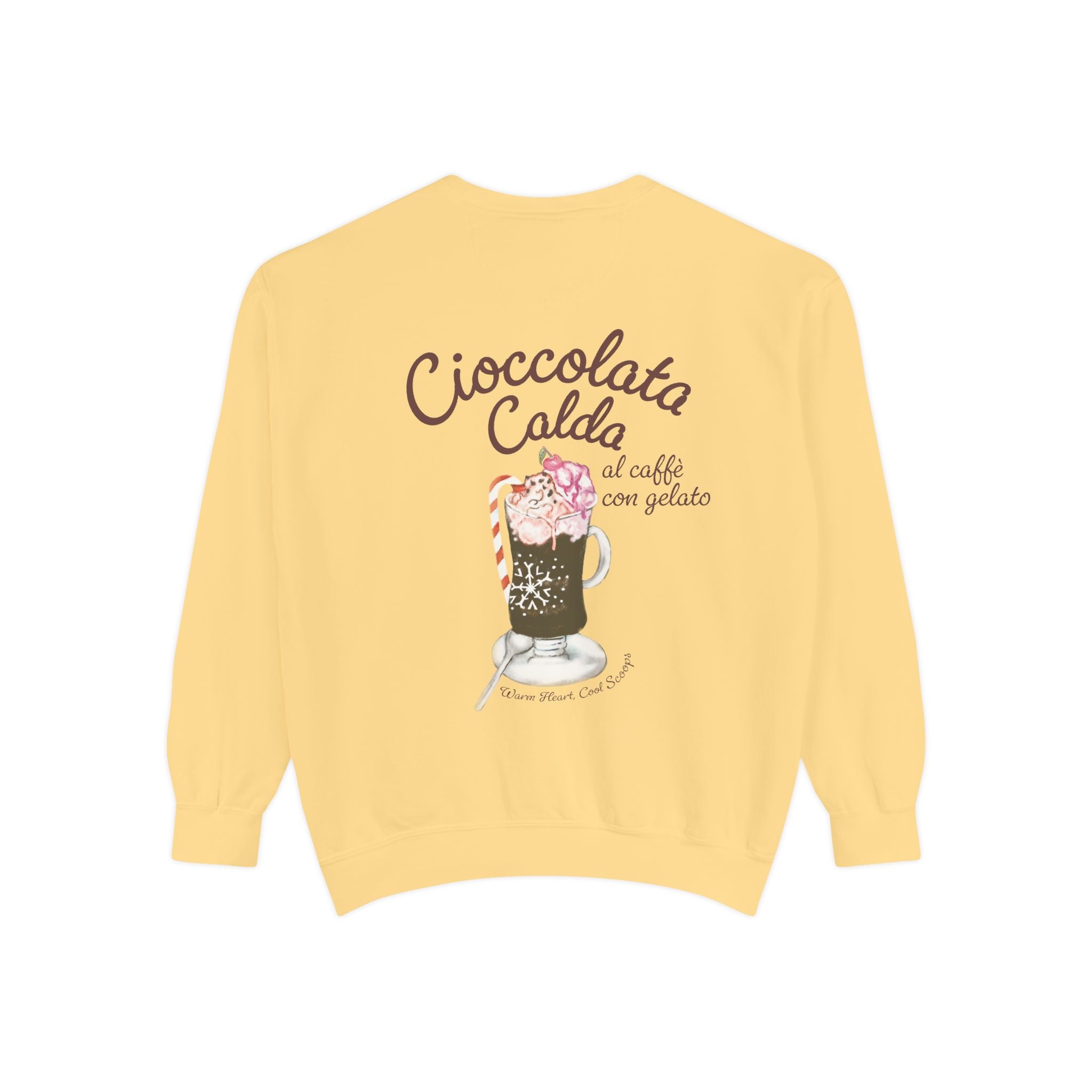 Cioccolata Calda Al Caffe Con Gelato Unisex Sweatshirt