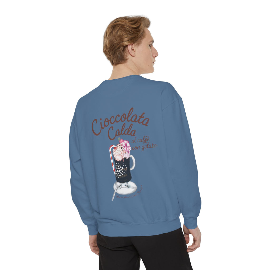 Cioccolata Calda Al Caffe Con Gelato Unisex Sweatshirt