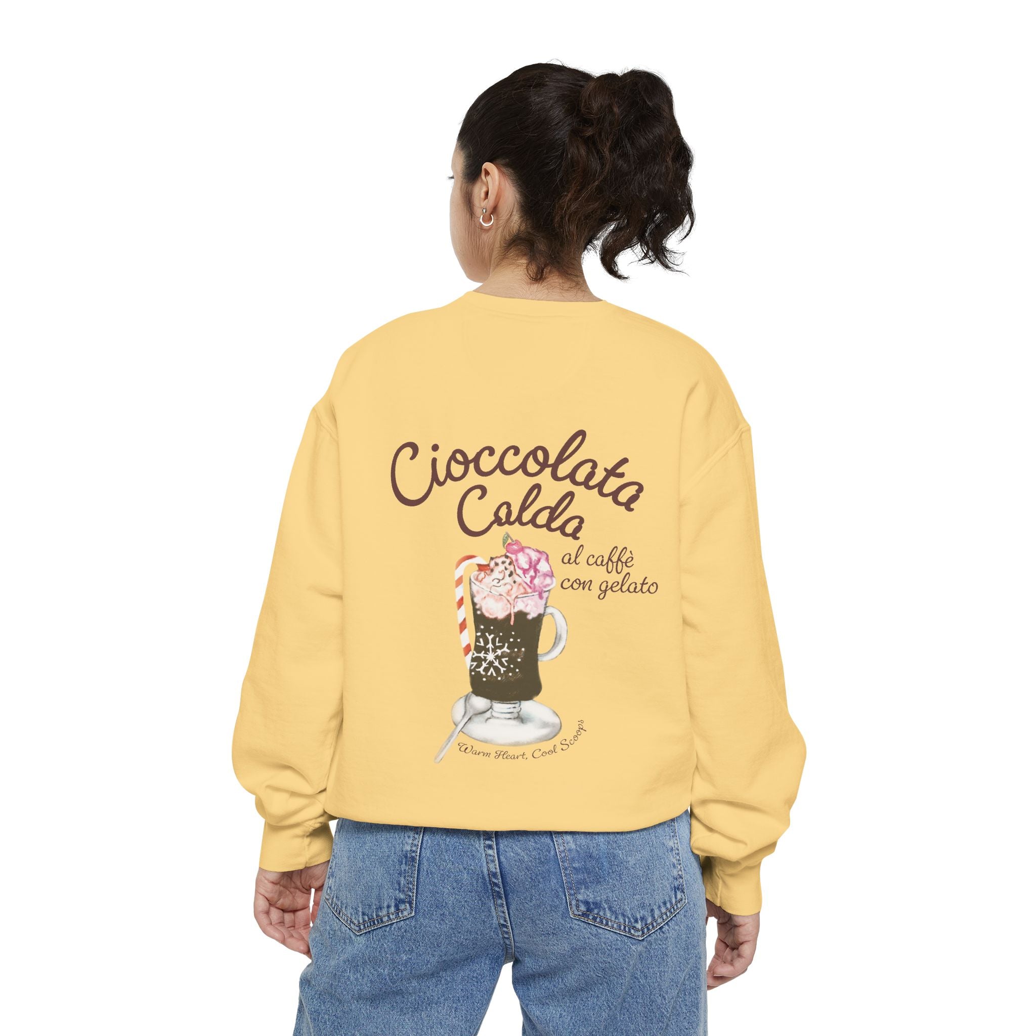 Cioccolata Calda Al Caffe Con Gelato Unisex Sweatshirt