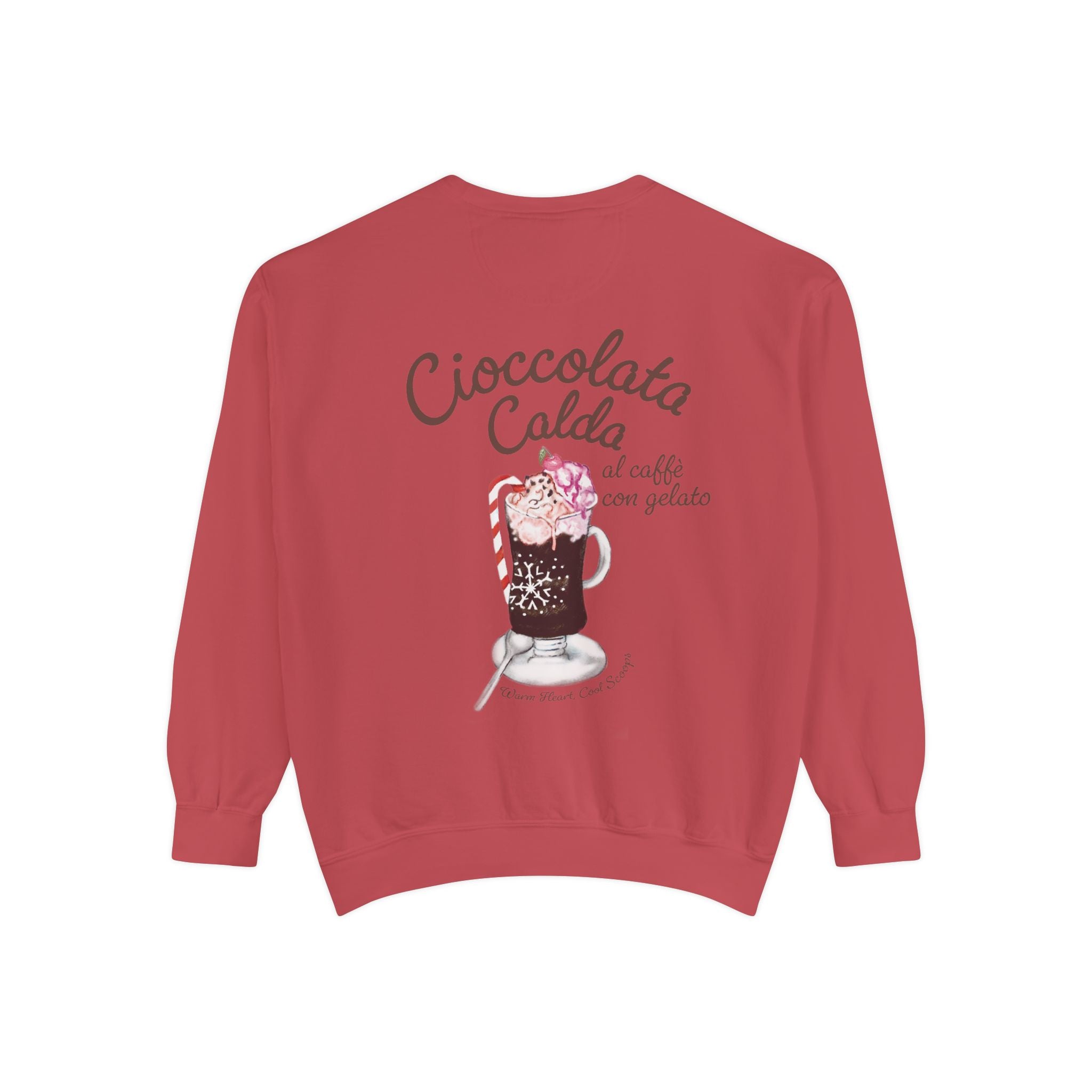 Cioccolata Calda Al Caffe Con Gelato Unisex Sweatshirt