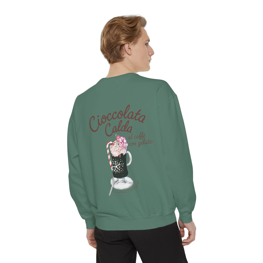 Cioccolata Calda Al Caffe Con Gelato Unisex Sweatshirt