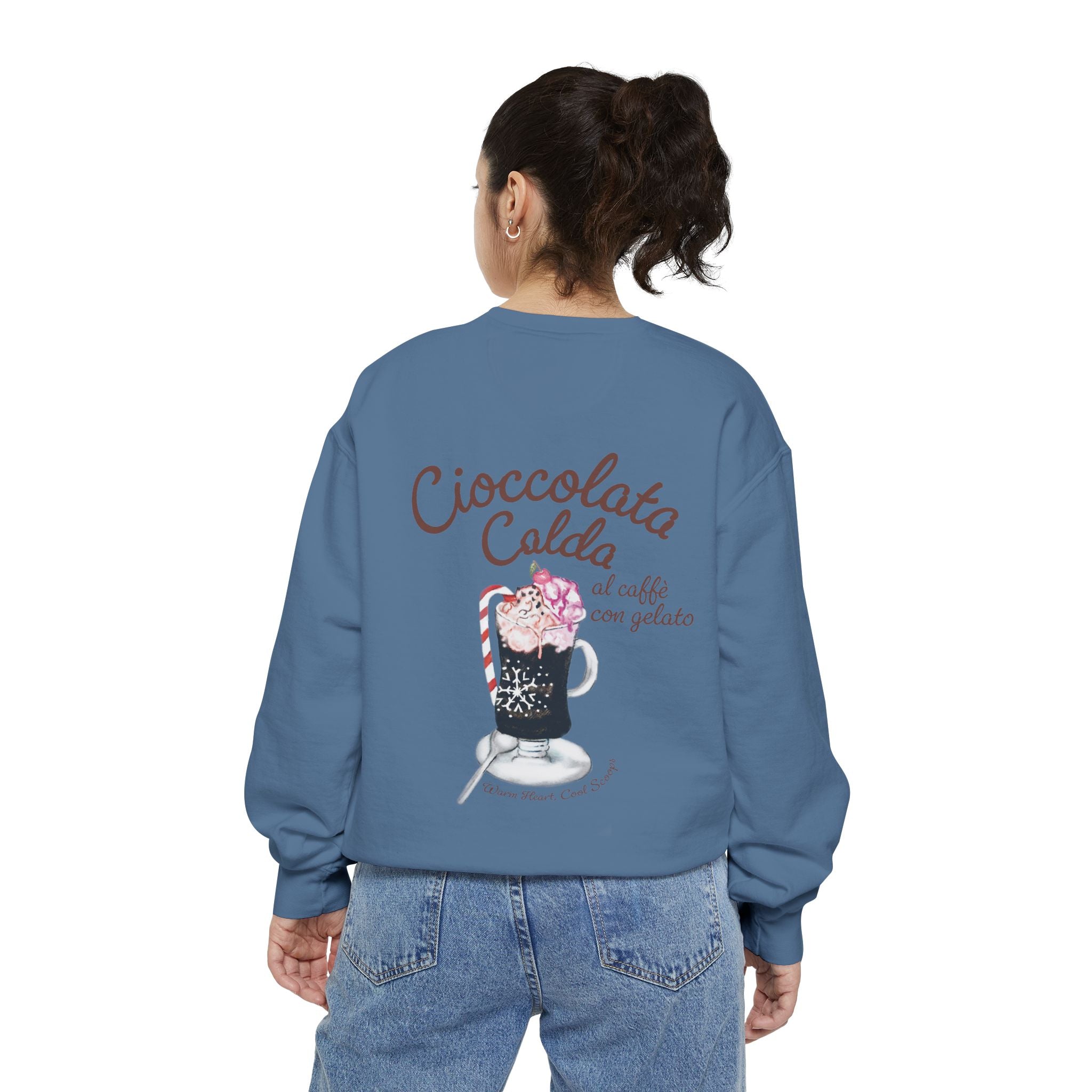 Cioccolata Calda Al Caffe Con Gelato Unisex Sweatshirt