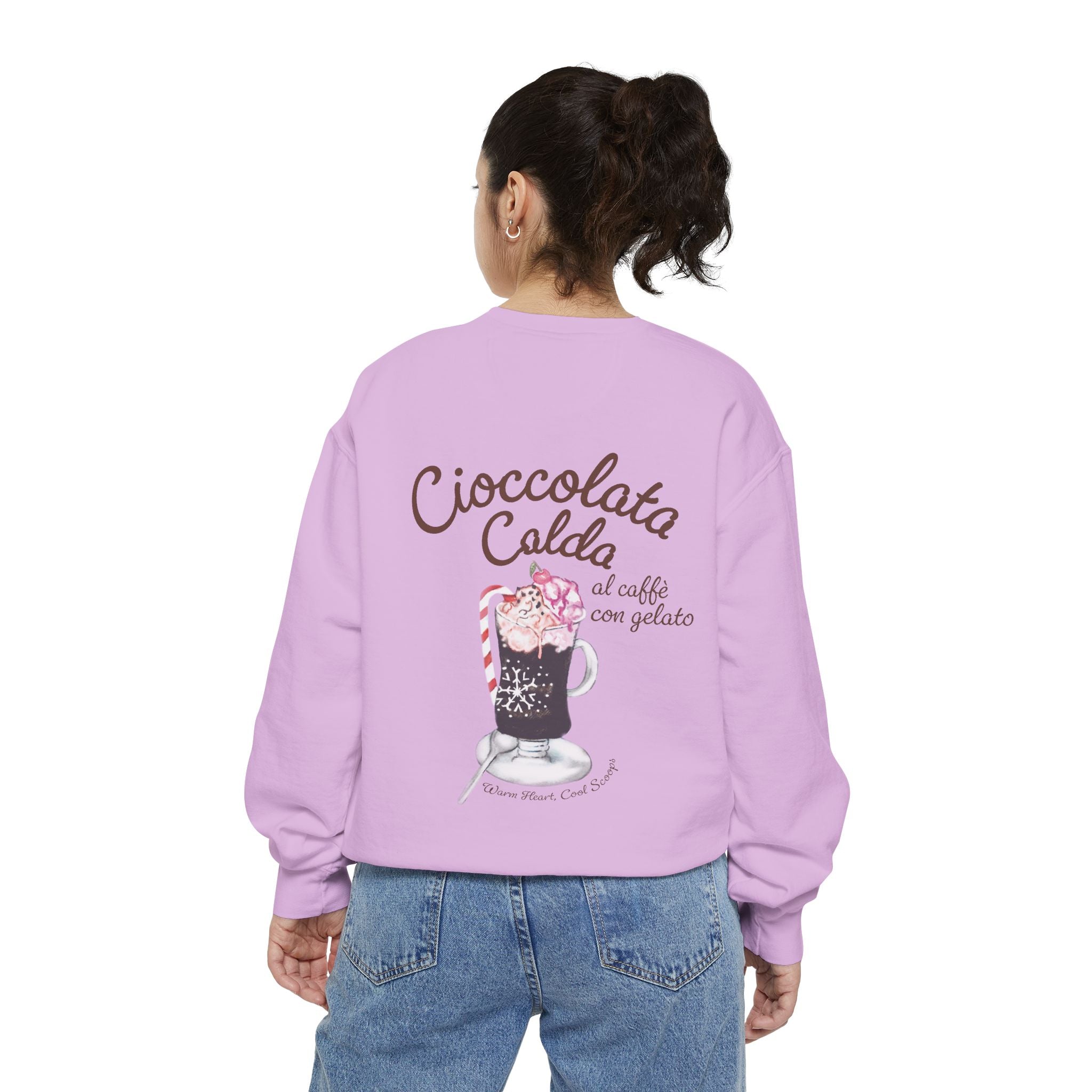 Cioccolata Calda Al Caffe Con Gelato Unisex Sweatshirt
