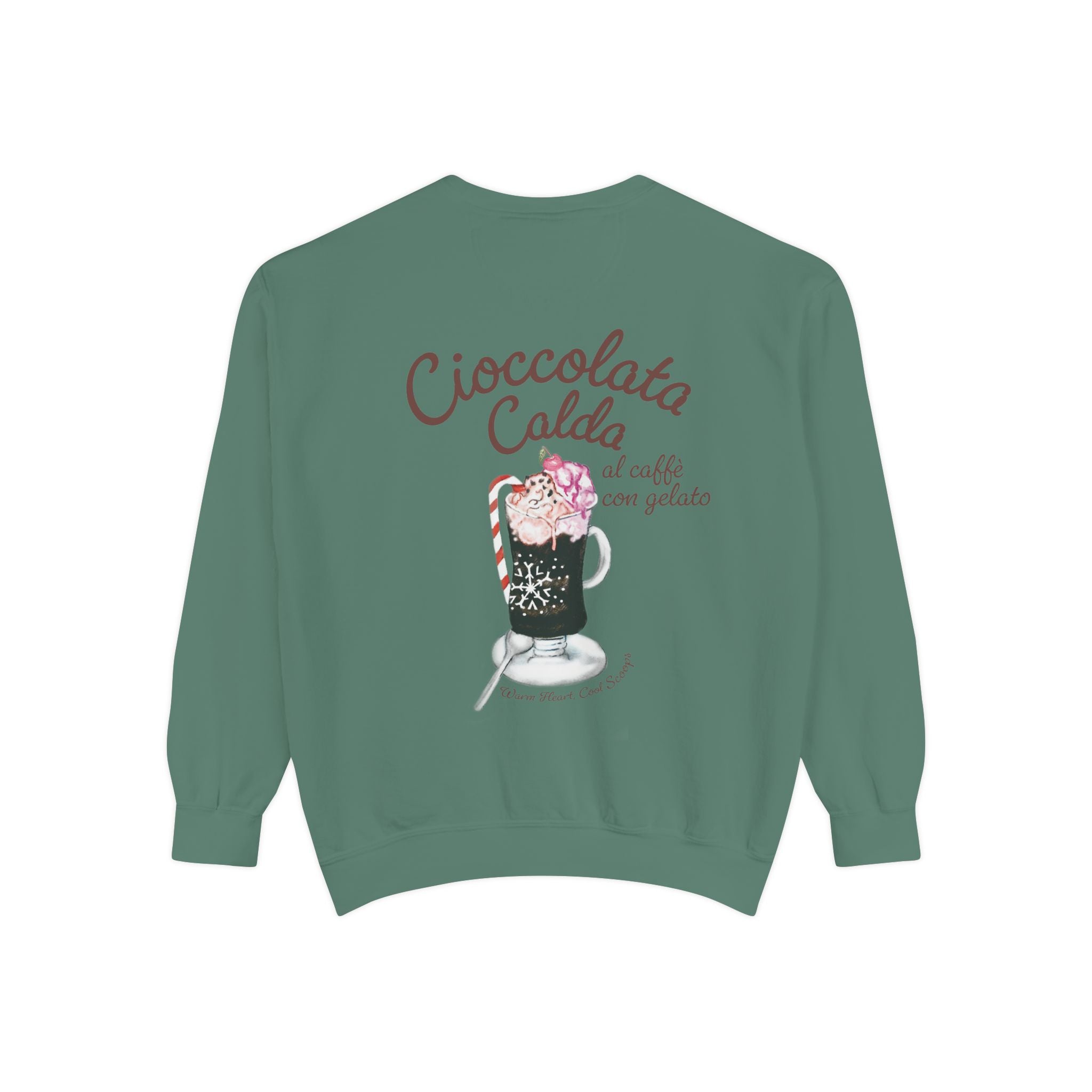 Cioccolata Calda Al Caffe Con Gelato Unisex Sweatshirt