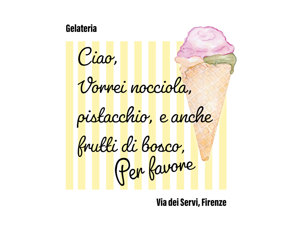 Minimalist Oversized Tee 'Vorrei, Per Favore'