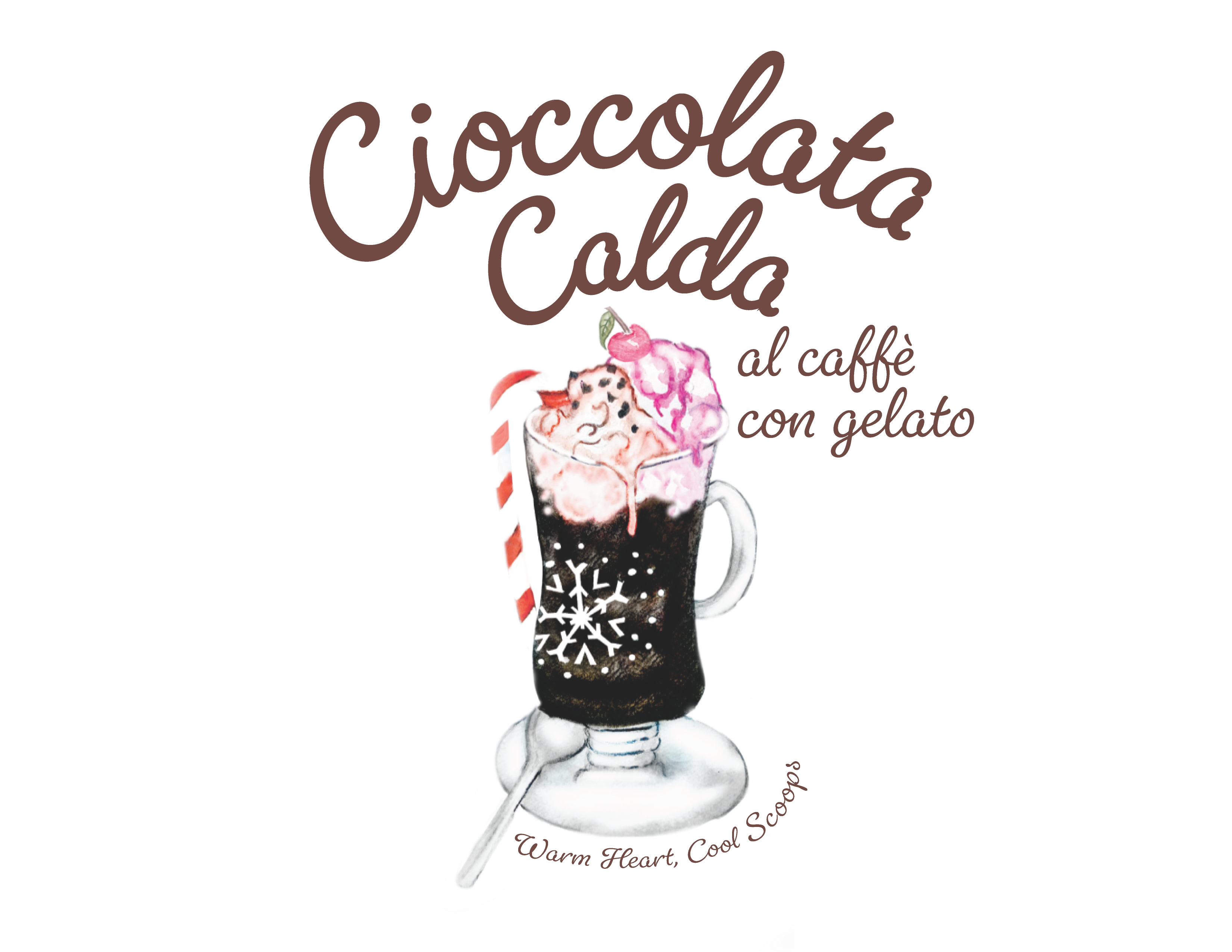Cioccolata Calda Al Caffe Con Gelato Unisex Sweatshirt