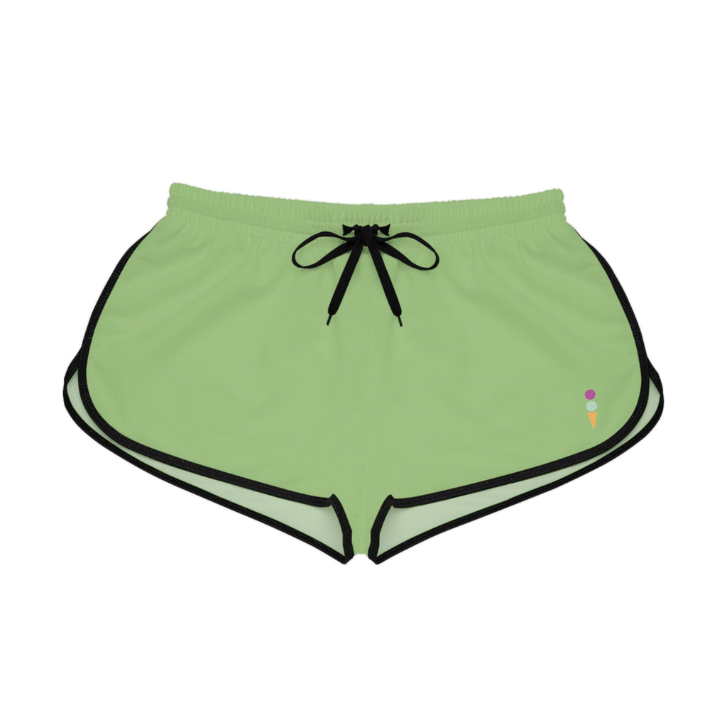 Relaxed Shorts - Signature Scoops Logo, GWear Retro Shorts in "Menta" Color
