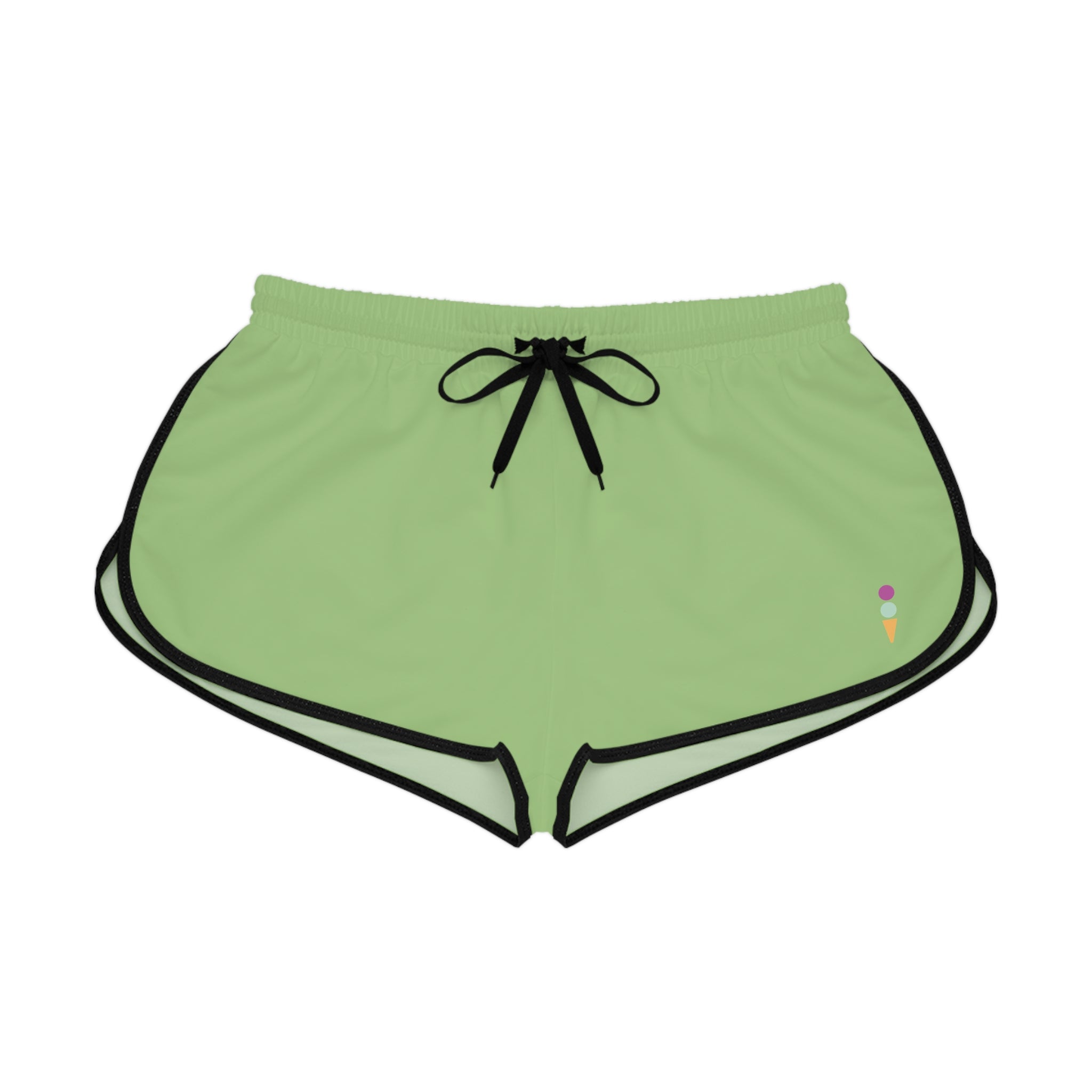 Relaxed Shorts - Signature Scoops Logo, GWear Retro Shorts in "Menta" Color