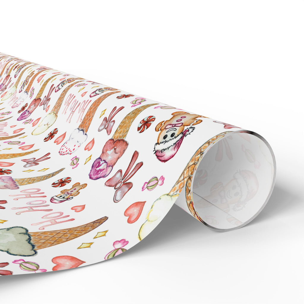 Gelato Christmas wrapping Paper