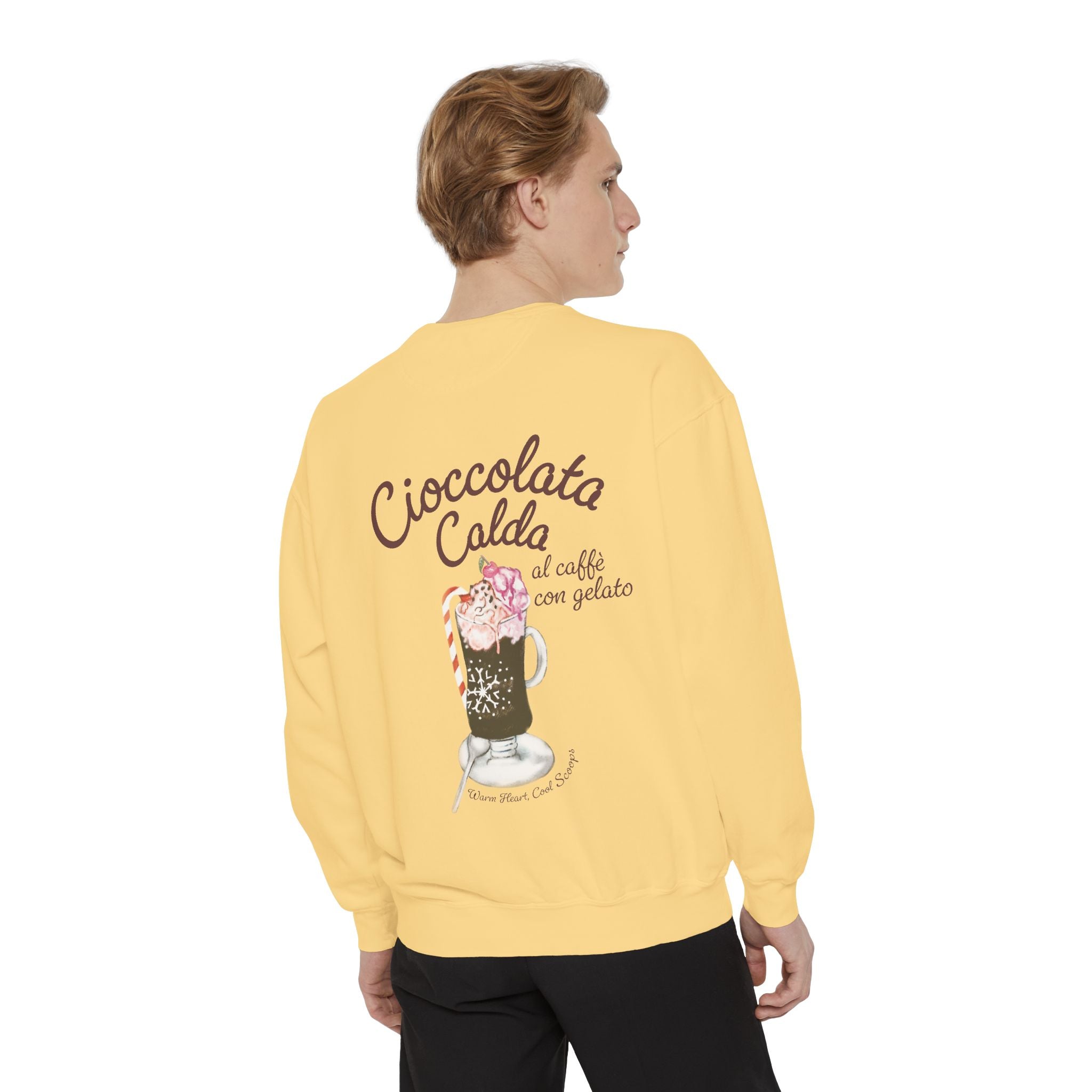 Cioccolata Calda Al Caffe Con Gelato Unisex Sweatshirt