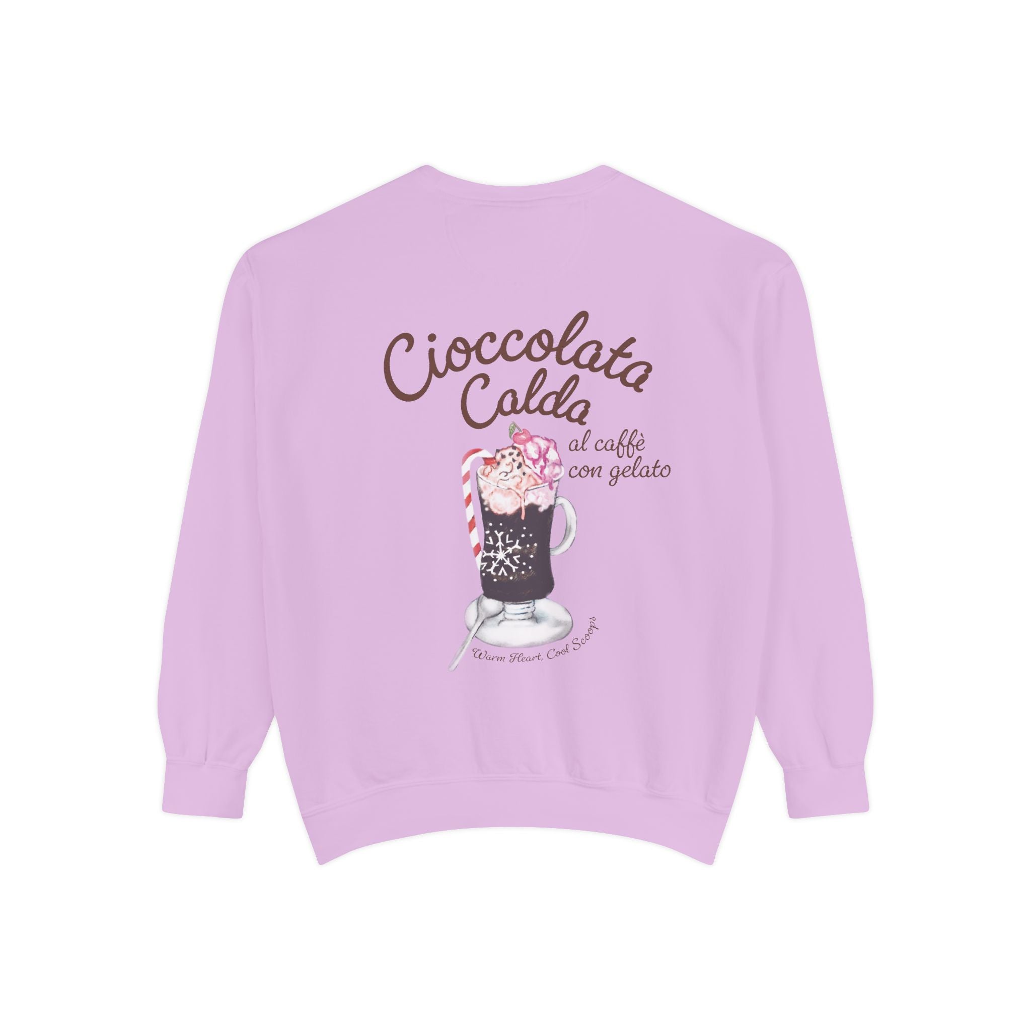 Cioccolata Calda Al Caffe Con Gelato Unisex Sweatshirt