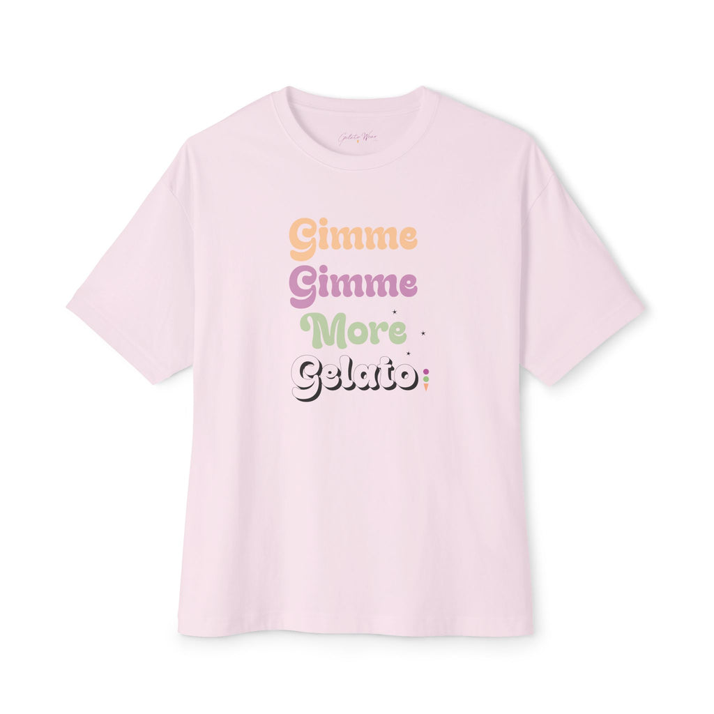 Retro Pastel “The Vibes of Brittney” Oversized Boxy Tee