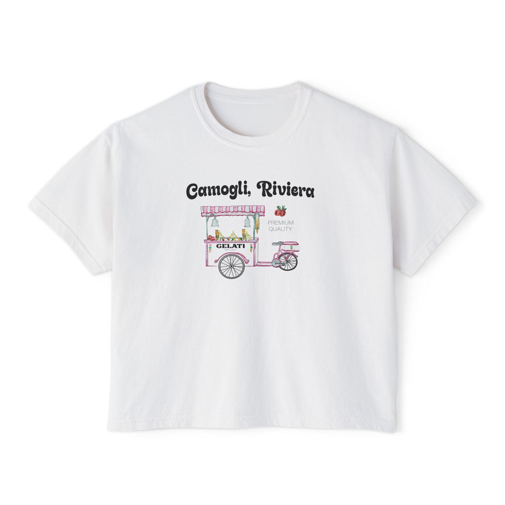 Camogli Riviera Gelati Cart Tshirt