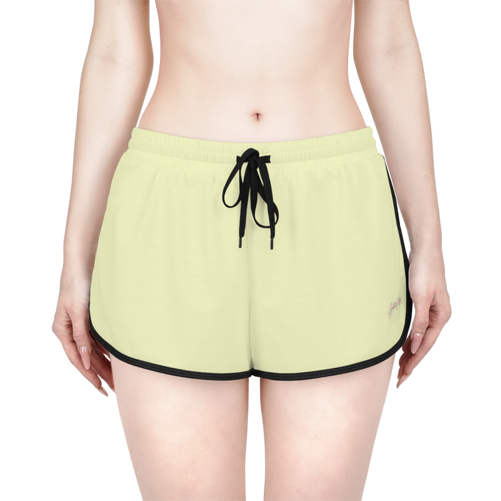 Relaxed Shorts - Signature GWear Retro Shorts in "Limone" Color