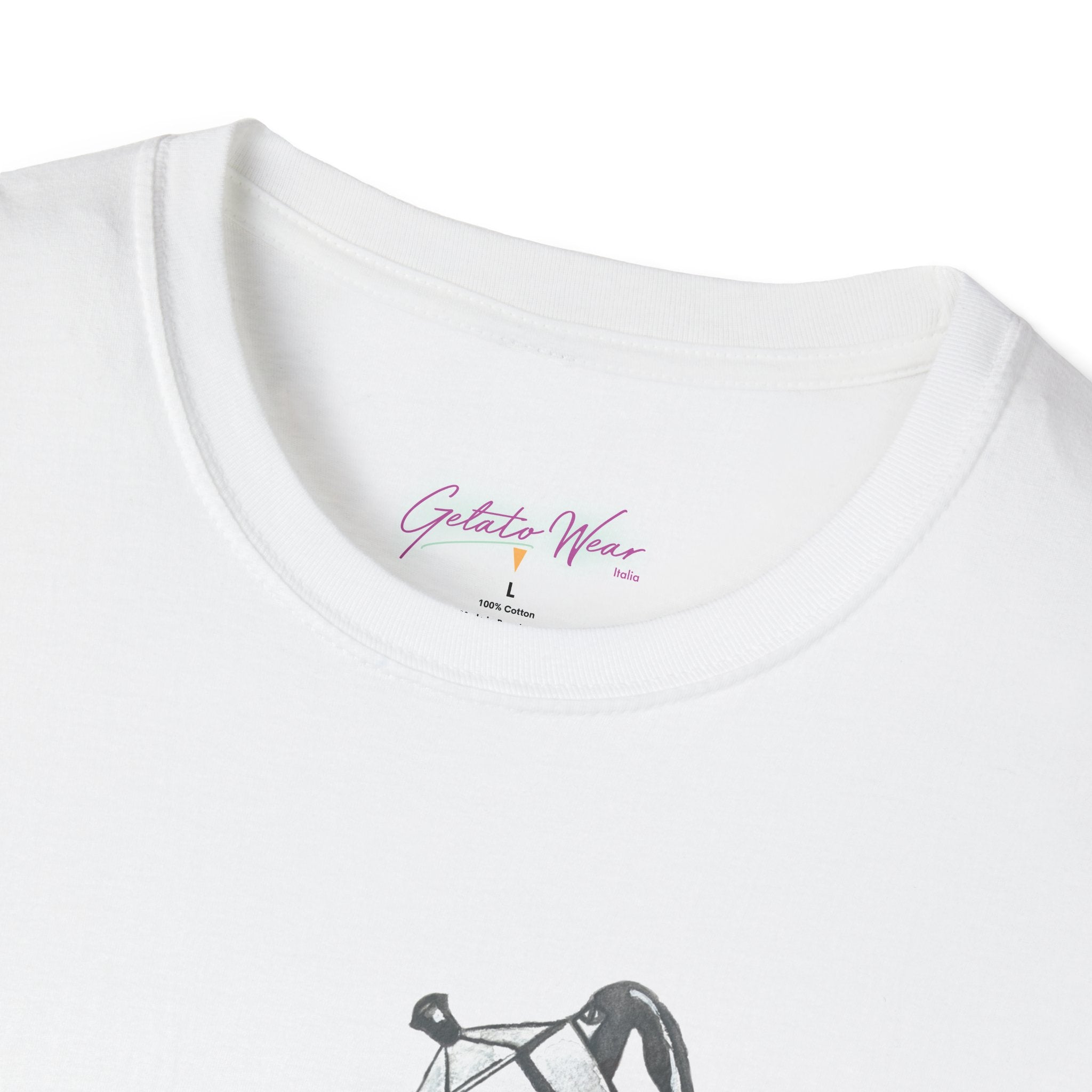 Gelato Affogato, 100% Lightweight Cotton Tee, Caffeine Included. - Designed in Italy